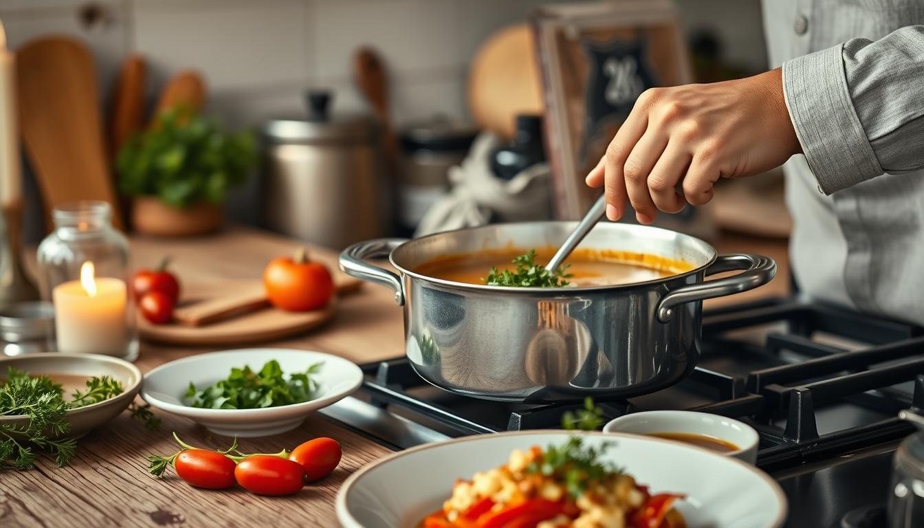 Fresh ingredients and home cooking inspiration